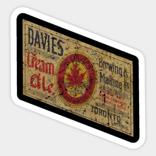 davies beer Sticker